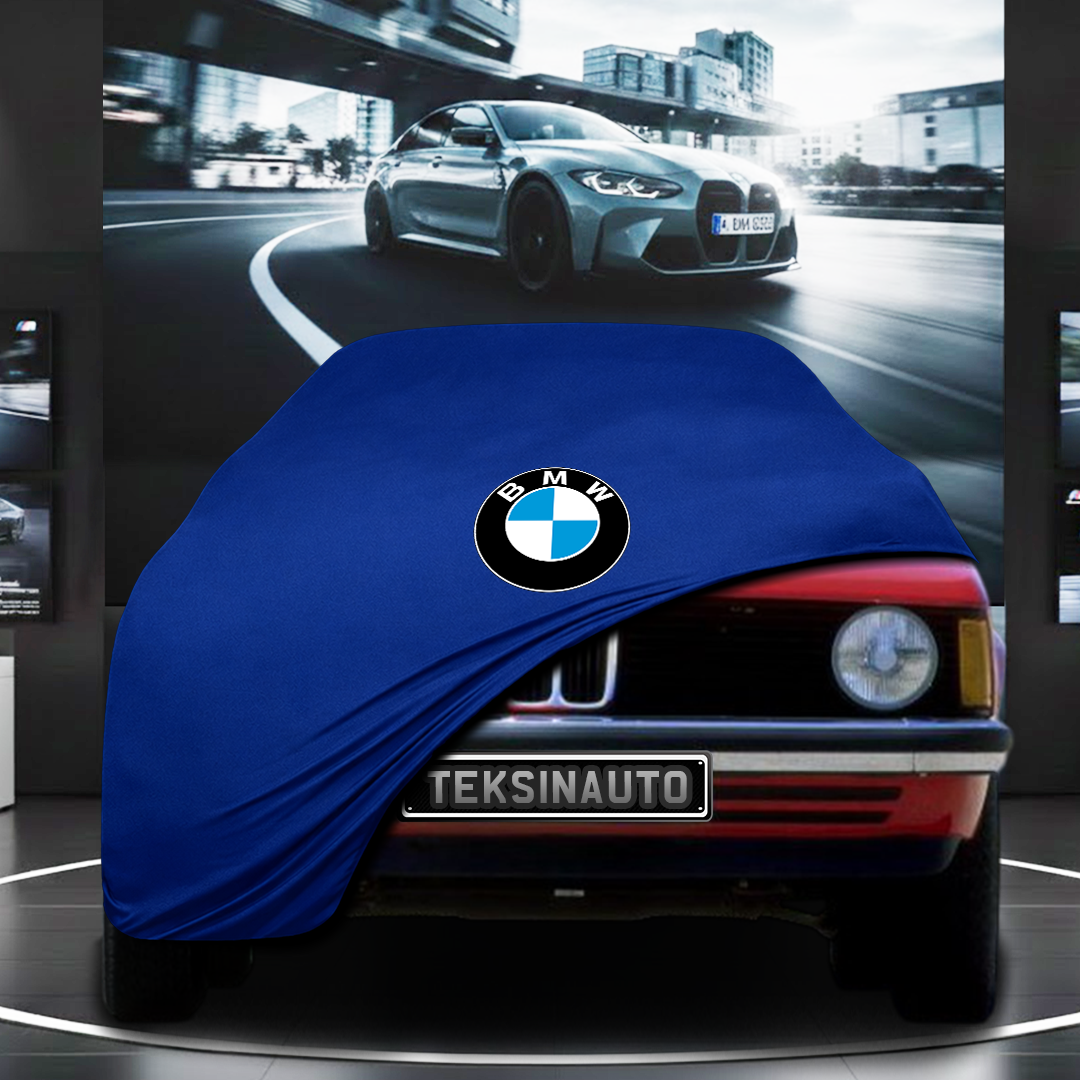 BMW 3 E21 (1975-1981) Custom Fit Indoor Car Cover Soft Stretch Black Gray Blue Red Dust Protection Garage Cover Laser Cut + Bag