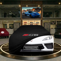 Chevrolet Corvette C8 (2020-) Custom Fit Indoor Car Cover Soft Stretch Black Gray Blue Red Dust Protection Garage Cover Laser Cut + Bag