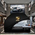 PORSCHE 356 1948-1955 Custom Fit Indoor Car Cover Soft Stretch Black Gray Blue Red Dust Protection Garage Cover Laser Cut + Bag