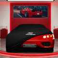 Ferrari 360 Modena Custom Fit Indoor Car Cover Soft Stretch Black Gray Blue Red Dust Protection Garage Cover Laser Cut + Bag
