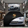 PORSCHE 911 996 2000-2006 Custom Fit Indoor Car Cover Soft Stretch Black Gray Blue Red Dust Protection Garage Cover Laser Cut + Bag