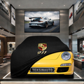 PORSCHE 911 997 TARGA 2008-2013 Custom Fit Indoor Car Cover Soft Stretch Black Gray Blue Red Dust Protection Garage Cover Laser Cut + Bag