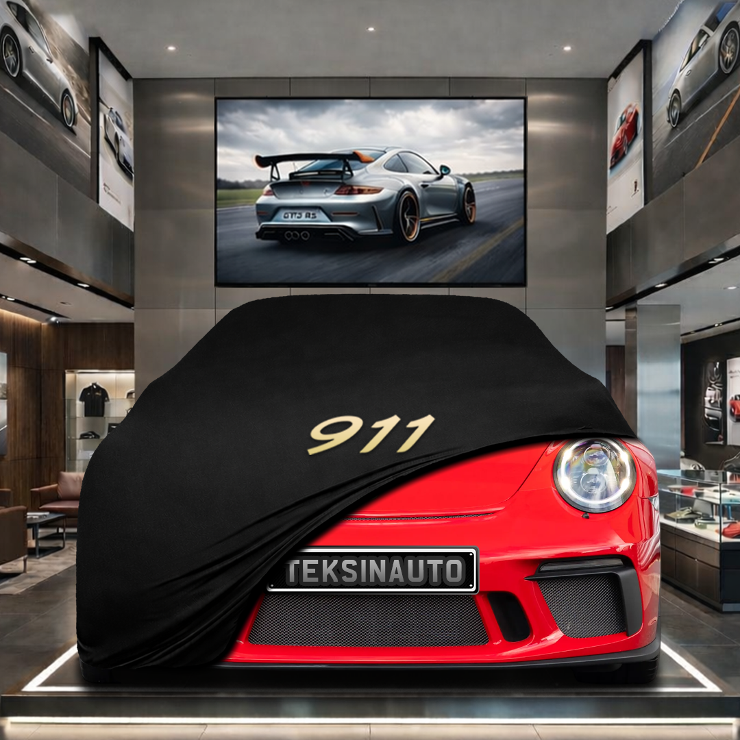PORSCHE 911 991-2 SPEEDSTER 2019-2020 Custom Fit Indoor Car Cover Soft Stretch Black Gray Blue Red Dust Protection Garage Cover Laser Cut + Bag