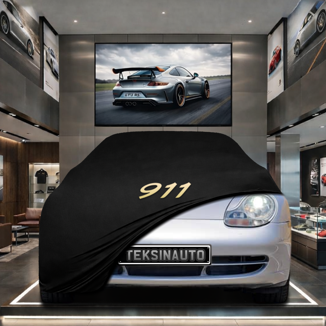 PORSCHE 911 996 2000-2006 Custom Fit Indoor Car Cover Soft Stretch Black Gray Blue Red Dust Protection Garage Cover Laser Cut + Bag