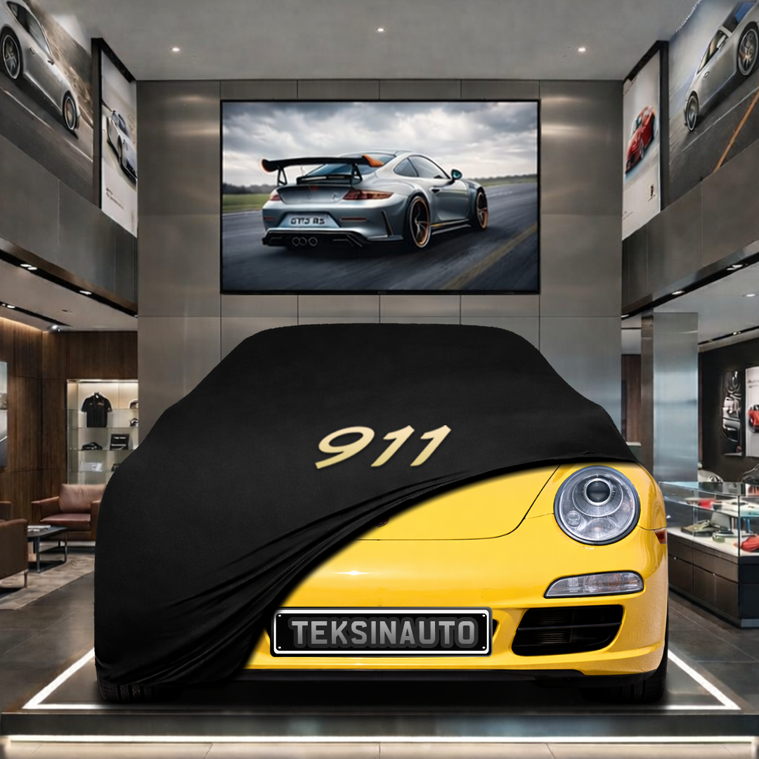 PORSCHE 911 997 TARGA 2008-2013 Custom Fit Indoor Car Cover Soft Stretch Black Gray Blue Red Dust Protection Garage Cover Laser Cut + Bag
