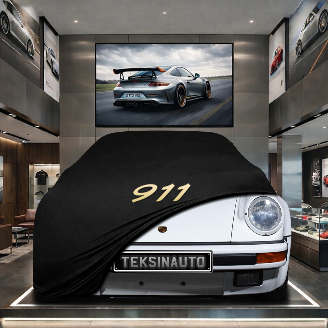 PORSCHE 911 SPEEDSTER 1989-89 Custom Fit Indoor Car Cover Soft Stretch Black Gray Blue Red Dust Protection Garage Cover Laser Cut + Bag