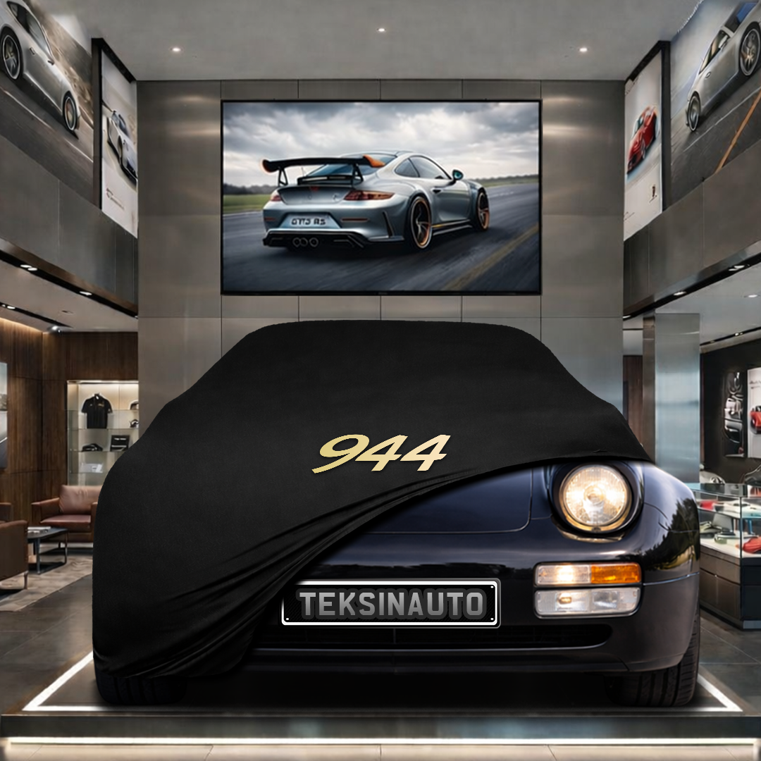 PORSCHE 944 1982-1991 Custom Fit Indoor Car Cover Soft Stretch Black Gray Blue Red Dust Protection Garage Cover Laser Cut + Bag