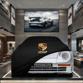 PORSCHE 959 1987-1988 Custom Fit Indoor Car Cover Soft Stretch Black Gray Blue Red Dust Protection Garage Cover Laser Cut + Bag