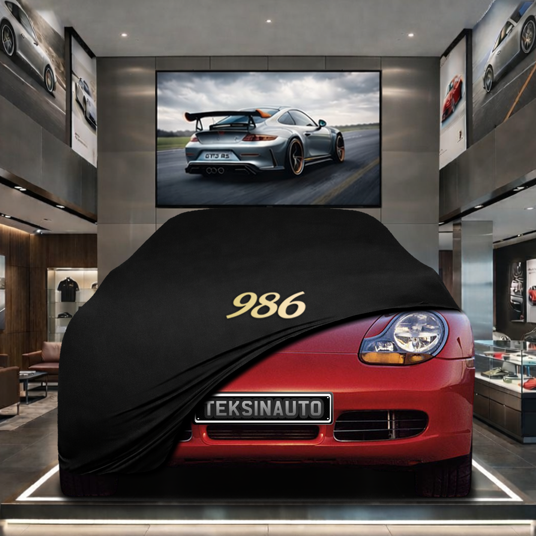 Porsche Boxster 986 (1996-2004) Custom Fit Indoor Car Cover Soft Stretch Black Gray Blue Red Dust Protection Garage Cover Laser Cut + Bag