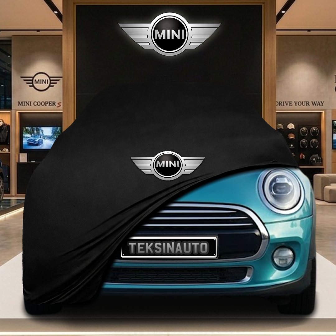 MİNİ COOPER CONVERTİBLE F57 Custom Fit Indoor Car Cover Soft Stretch Black Gray Blue Red Dust Protection Garage Cover Laser Cut + Bag