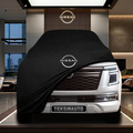 NİSSAN PATROL 7 Custom Fit Indoor Car Cover Soft Stretch Black Gray Blue Red Dust Protection Garage Cover Laser Cut + Bag