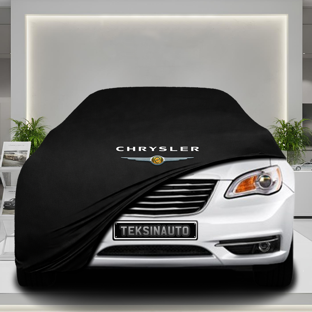 Chrysler 200 (2010-2014) Custom Fit Indoor Car Cover Soft Stretch Black Gray Blue Red Dust Protection Garage Cover Laser Cut + Bag