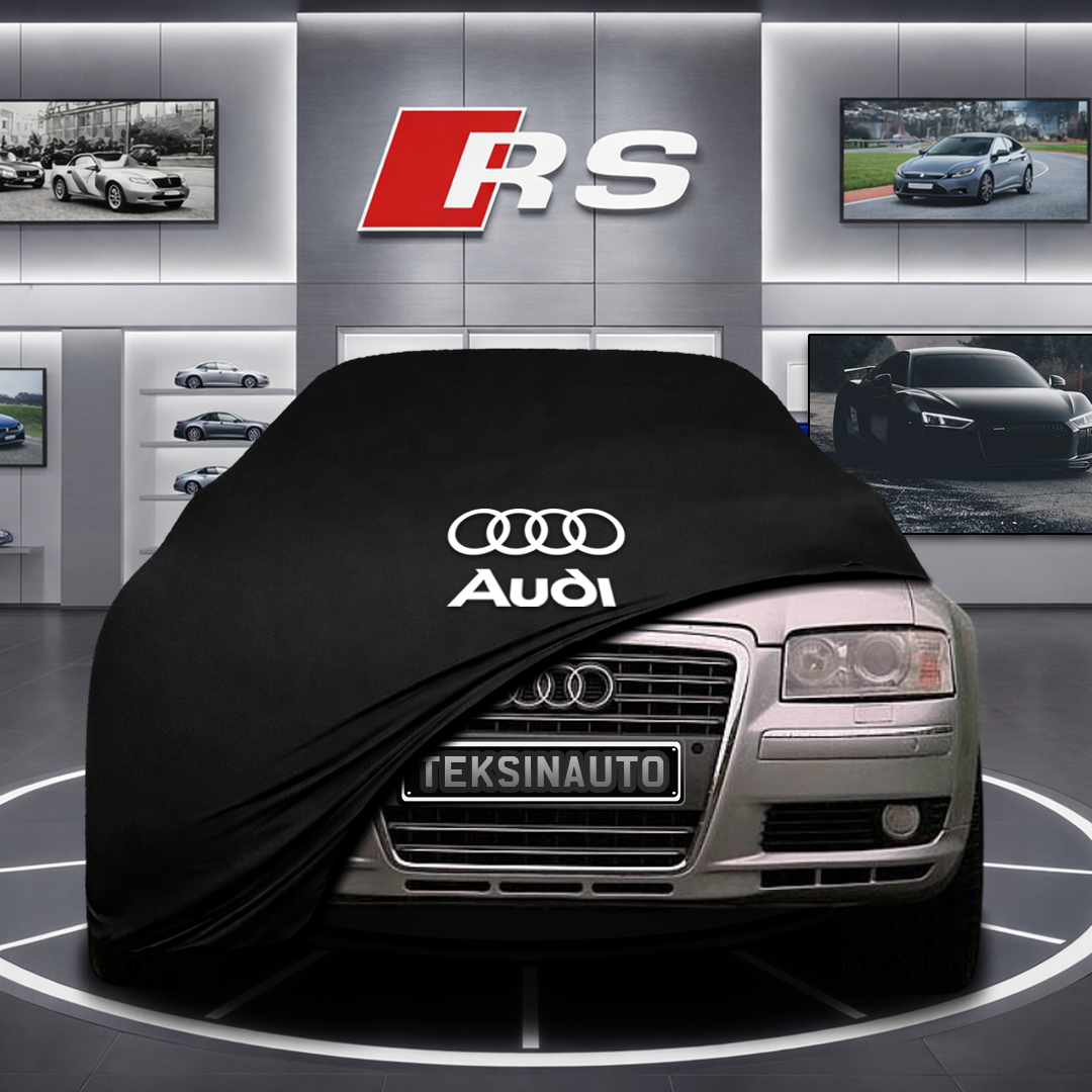 AUDİ A8 D3 Custom Fit Indoor Car Cover Soft Stretch Black Gray Blue Red Dust Protection Garage Cover Laser Cut + Bag