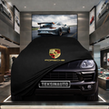 PORSCHE MACAN 1 95B Custom Fit Indoor Car Cover Soft Stretch Black Gray Blue Red Dust Protection Garage Cover Laser Cut + Bag