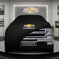 CHEVROLET SILVERADO 2 (2007-2014) Custom Fit Indoor Car Cover Soft Stretch Black Gray Blue Red Dust Protection Garage Cover Laser Cut + Bag