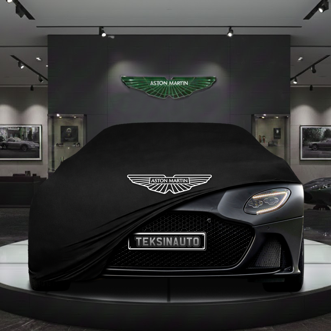 Aston Martin DBS Superleggera (2018-) Custom Fit Indoor Car Cover Soft Stretch Black Gray Blue Red Dust Protection Garage Cover Laser Cut + Bag
