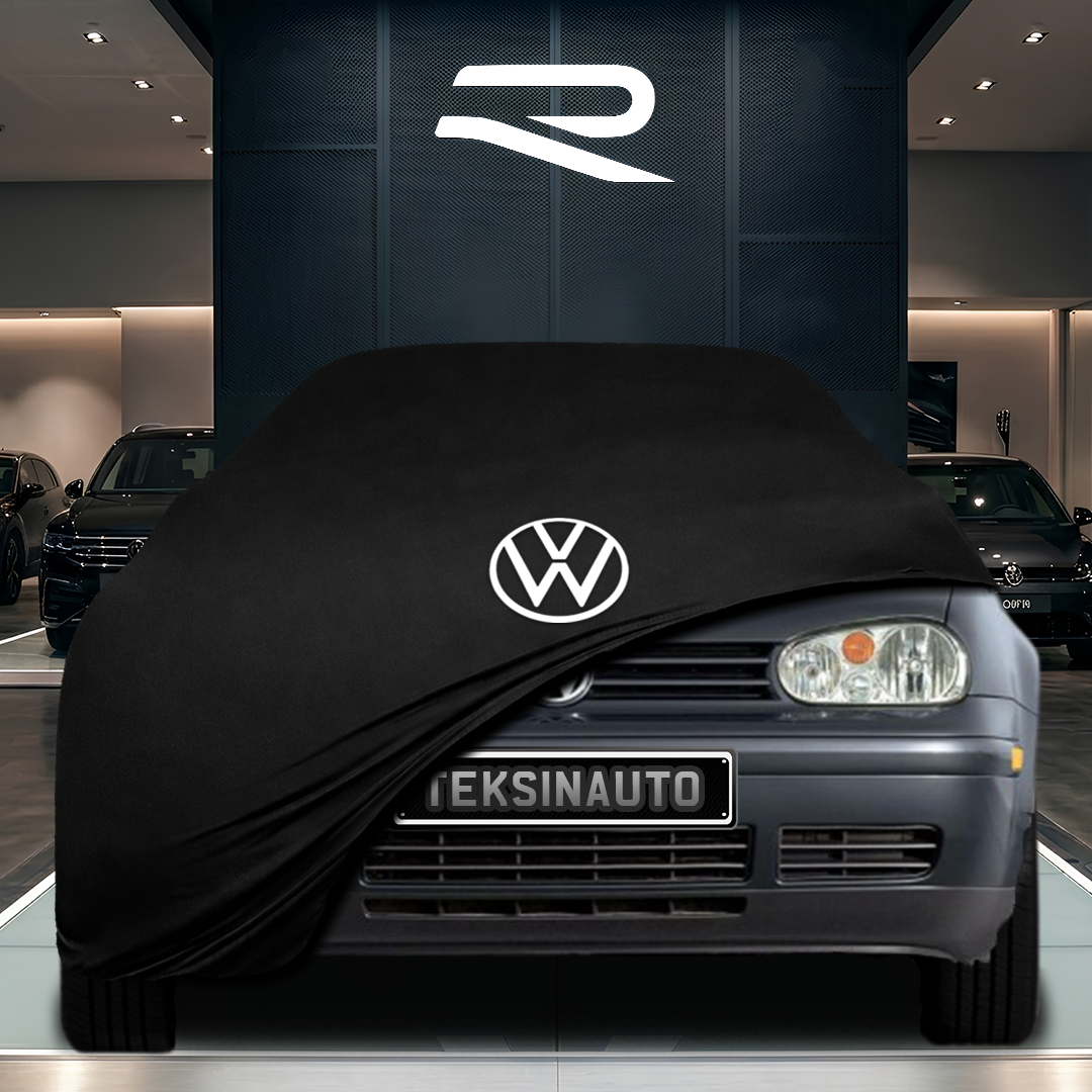 Volkswagen Golf 4 (1997-2006) Indoor Car Cover Custom Fit, Black, Gray, Blue, Red Color