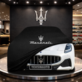 MASERATİ GRANCABRİO M189 (2024-) Custom Fit Indoor Car Cover Soft Stretch Black Gray Blue Red Dust Protection Garage Cover Laser Cut + Bag