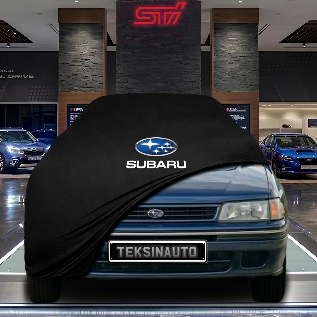 Subaru Legacy 1 (1989 - 1993)  Custom Fit Indoor Car Cover Soft Stretch Black Gray Blue Red Dust Protection Garage Cover Laser Cut + Bag