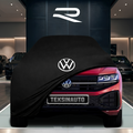Volkswagen Touareg 3 (CR) (2018-) Custom Fit Indoor Car Cover Soft Stretch Black Gray Blue Red Dust Protection Garage Cover Laser Cut + Bag