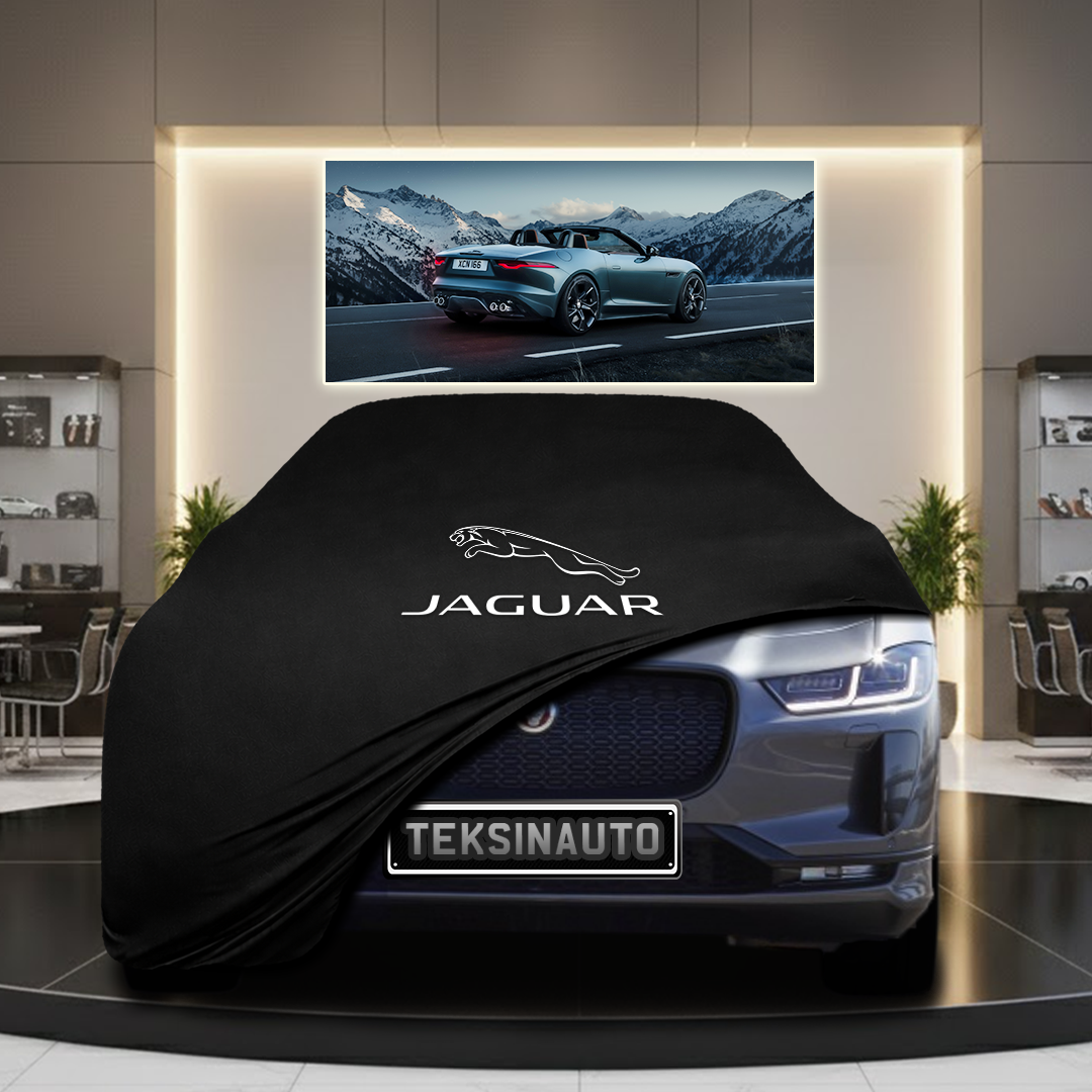 Jaguar I Pace Custom Fit Indoor Car Cover Soft Stretch Black Gray Blue Red Dust Protection Garage Cover Laser Cut + Bag