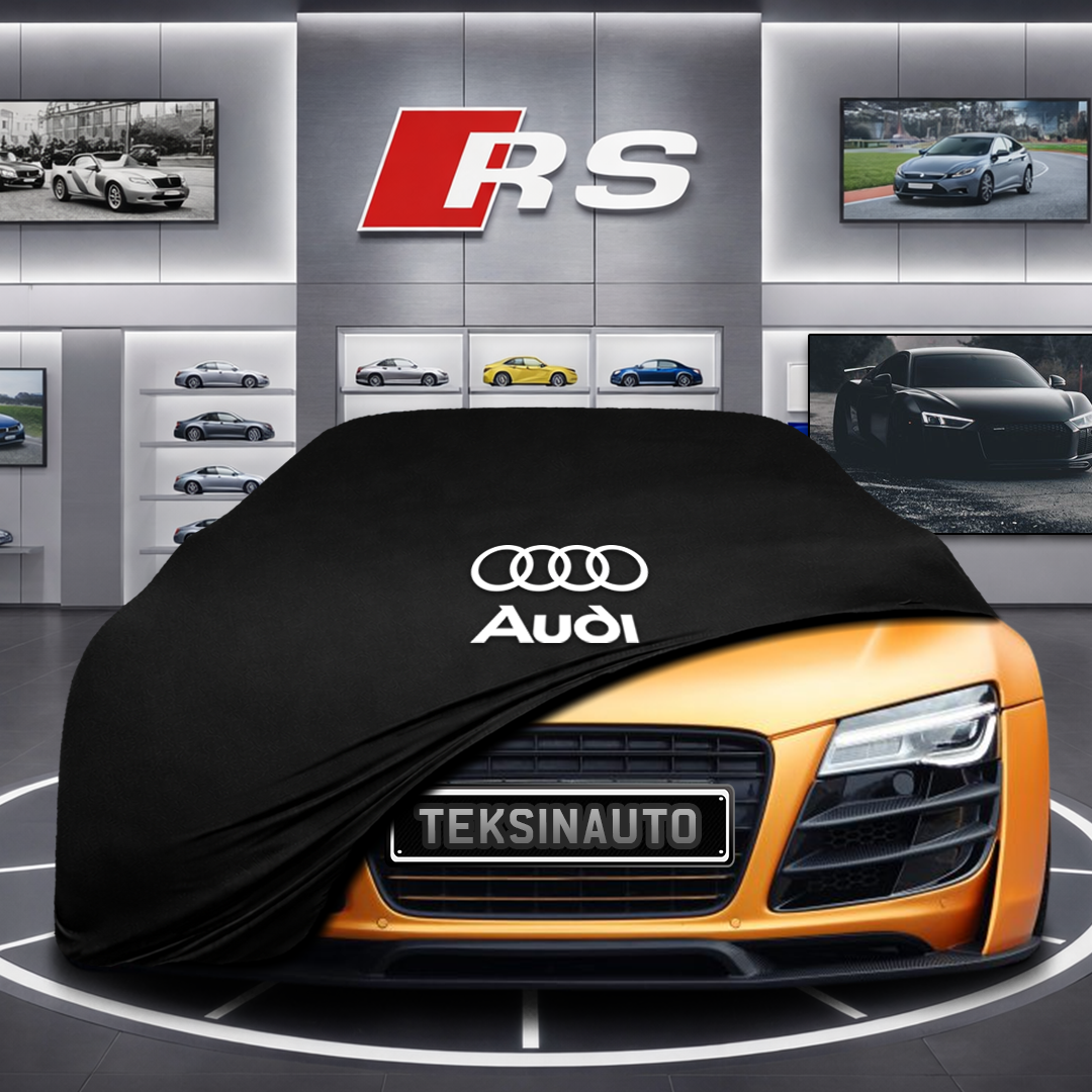 AUDİ R8 42 Custom Fit Indoor Car Cover Soft Stretch Black Gray Blue Red Dust Protection Garage Cover Laser Cut + Bag
