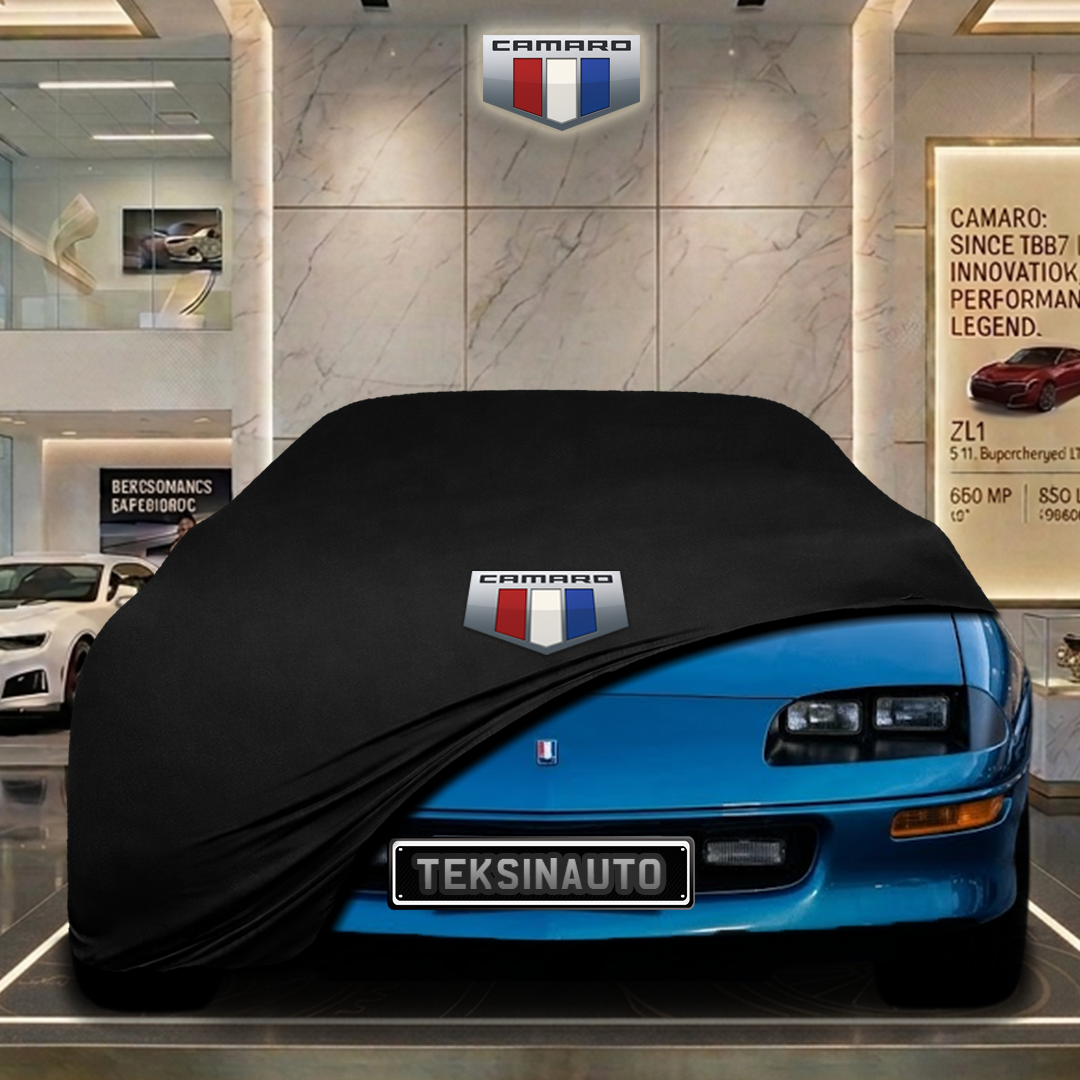 CHEVROLET CAMARO 4 Custom Fit Indoor Car Cover Soft Stretch Black Gray Blue Red Dust Protection Garage Cover Laser Cut + Bag