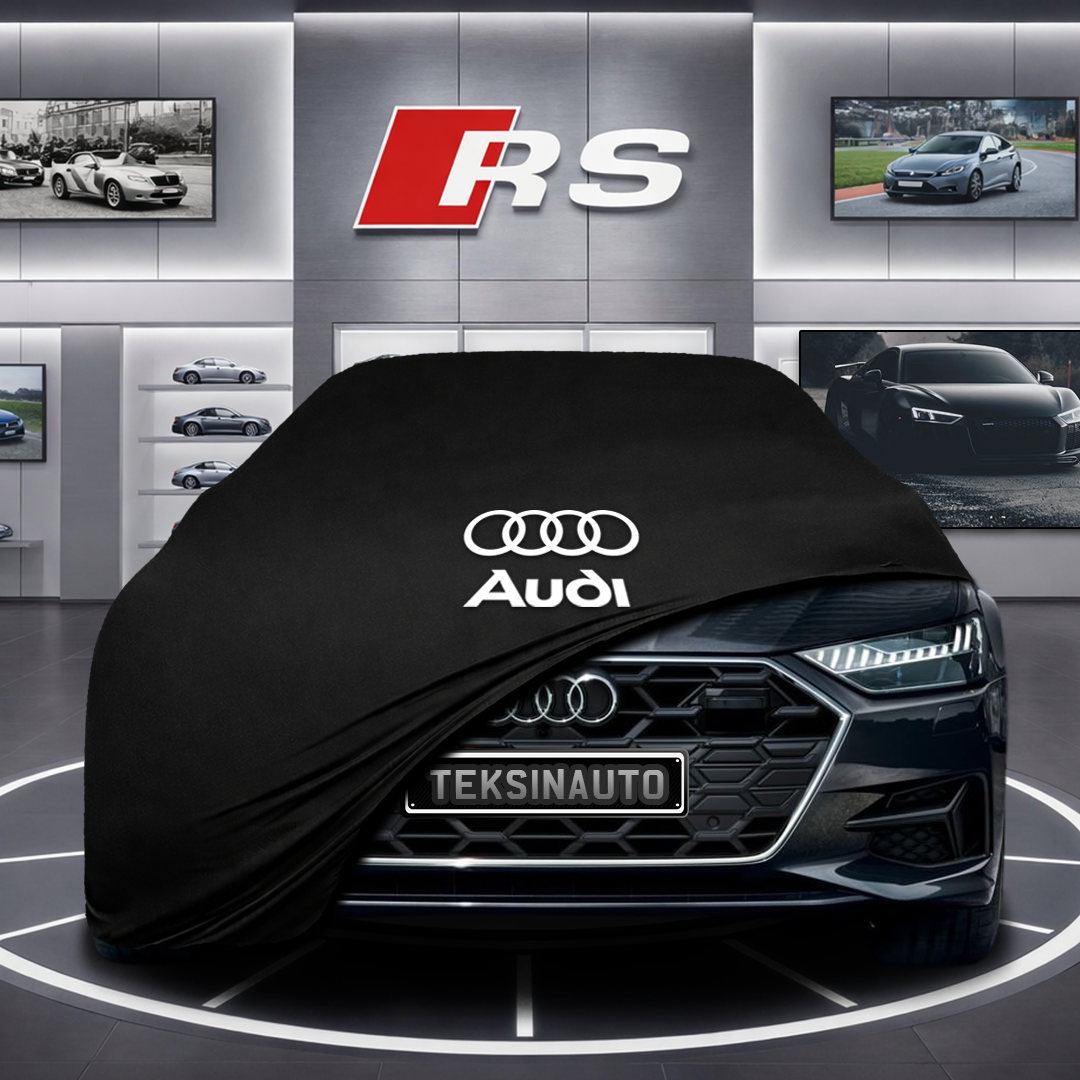 AUDİ A7 C8 Custom Fit Indoor Car Cover Soft Stretch Black Gray Blue Red Dust Protection Garage Cover Laser Cut + Bag