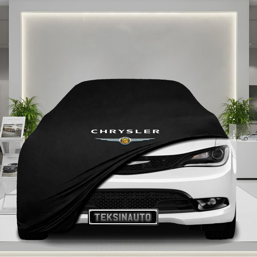 Chrysler 200 2 (2015-2017) Custom Fit Indoor Car Cover Soft Stretch Black Gray Blue Red Dust Protection Garage Cover Laser Cut + Bag