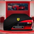Ferrari 208 Custom Fit Indoor Car Cover Soft Stretch Black Gray Blue Red Dust Protection Garage Cover Laser Cut + Bag