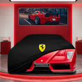 Ferrari Enzo Custom Fit Indoor Car Cover Soft Stretch Black Gray Blue Red Dust Protection Garage Cover Laser Cut + Bag