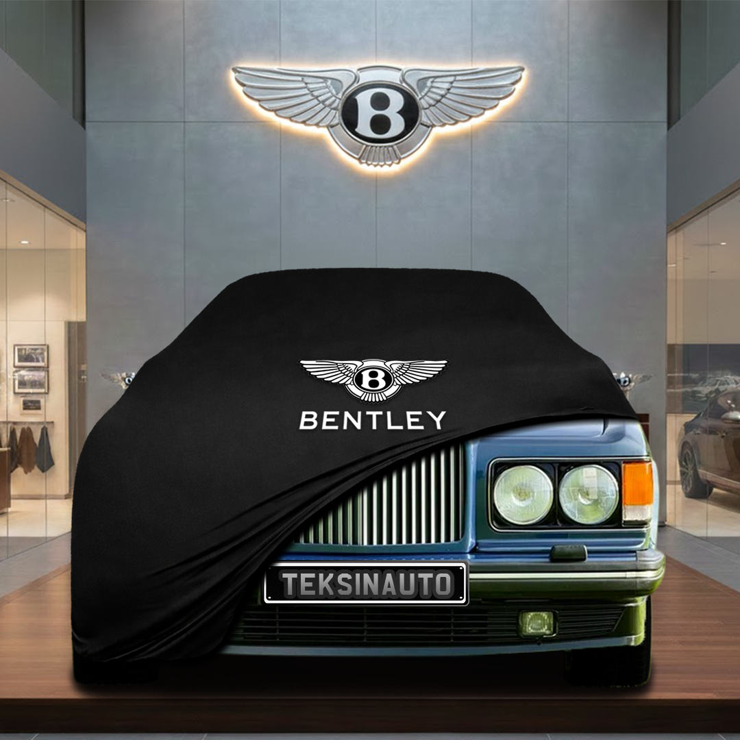 Bentley Brooklands (1992-1997) Custom Fit Indoor Car Cover Soft Stretch Black Gray Blue Red Dust Protection Garage Cover Laser Cut + Bag