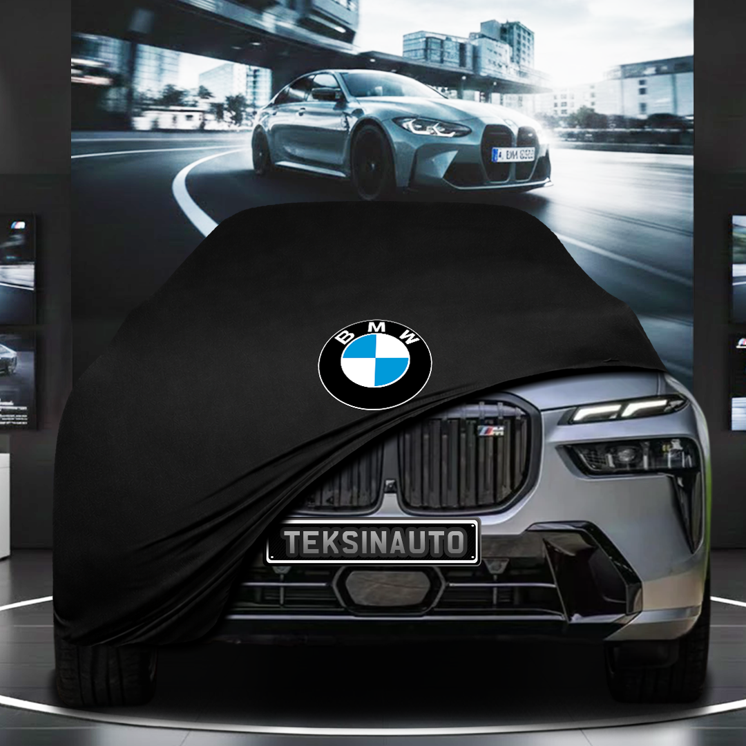 BMW X7 G07 LCI (2023-) Custom Fit Indoor Car Cover Soft Stretch Black Gray Blue Red Dust Protection Garage Cover Laser Cut + Bag