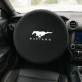 Steering Wheel Cover Soft Elastic Premium Fabric For all Mustang Model