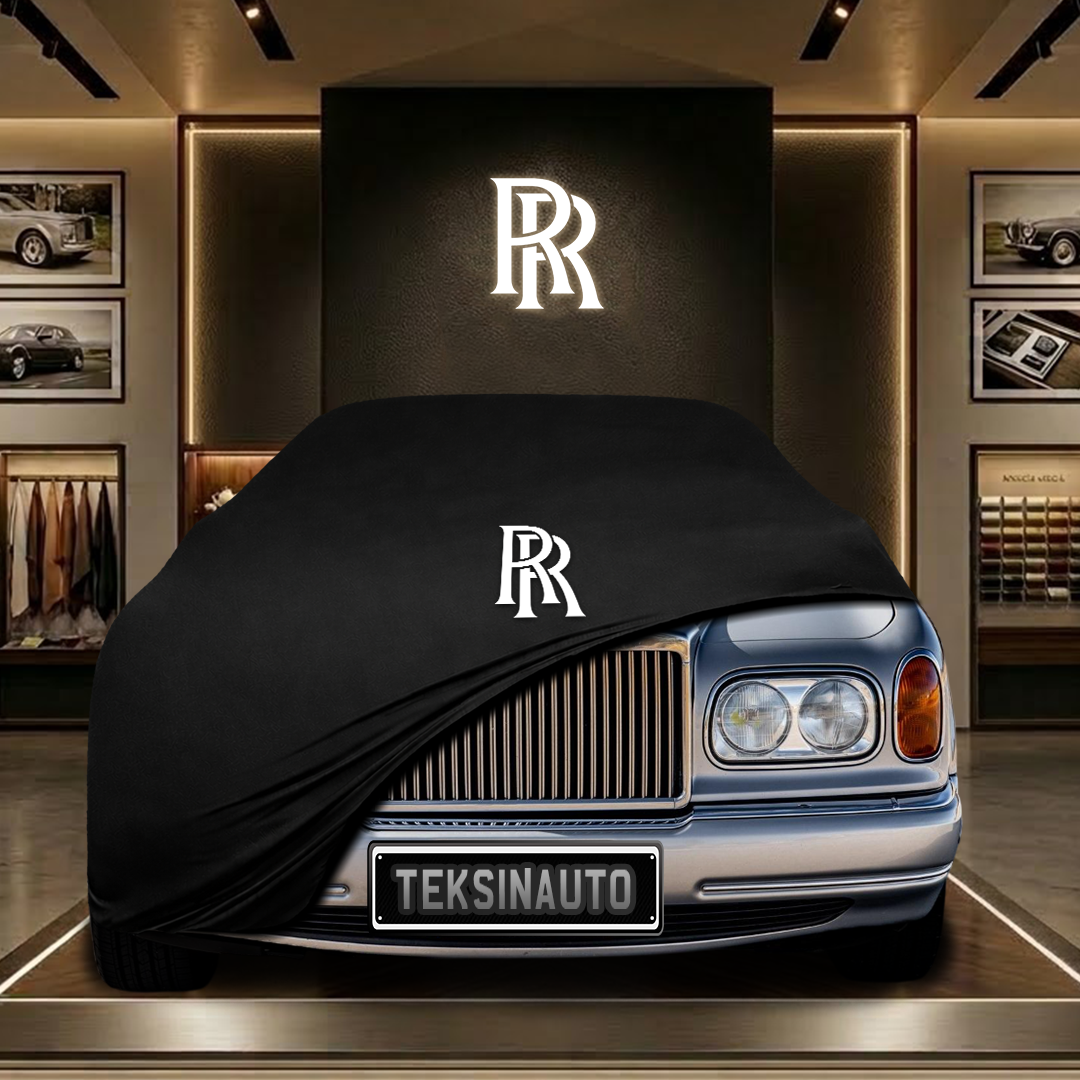 Rolls Royce Silver Seraph (1998-2002) Custom Fit Indoor Car Cover Soft Stretch Black Gray Blue Red Dust Protection Garage Cover Laser Cut + Bag