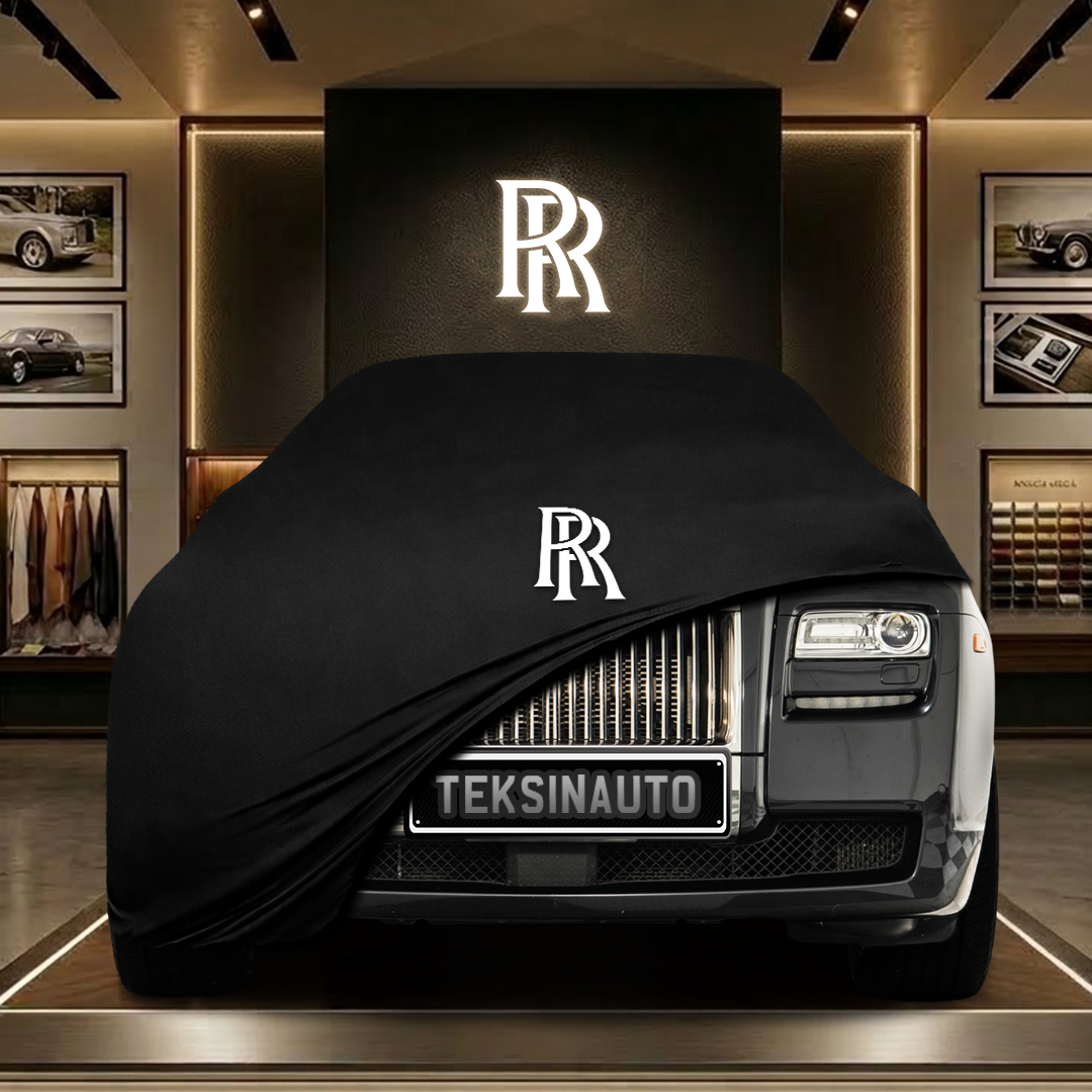 Rolls Royce Ghost 1 (2009-2020) Custom Fit Indoor Car Cover Soft Stretch Black Gray Blue Red Dust Protection Garage Cover Laser Cut + Bag