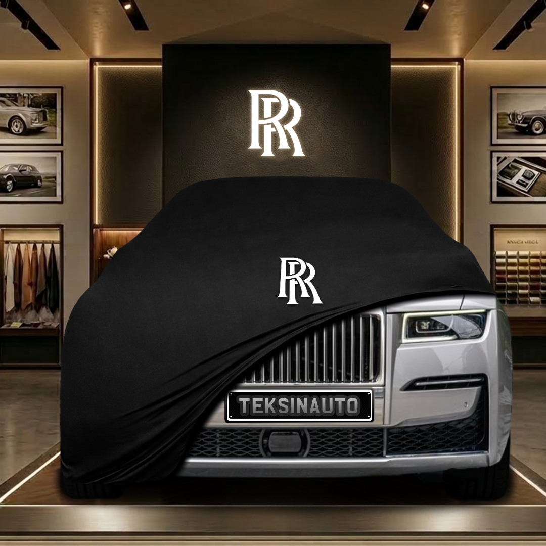 Rolls Royce Ghost 2021 Ghost EWB (2020-) Custom Fit Indoor Car Cover Soft Stretch Black Gray Blue Red Dust Protection Garage Cover Laser Cut + Bag