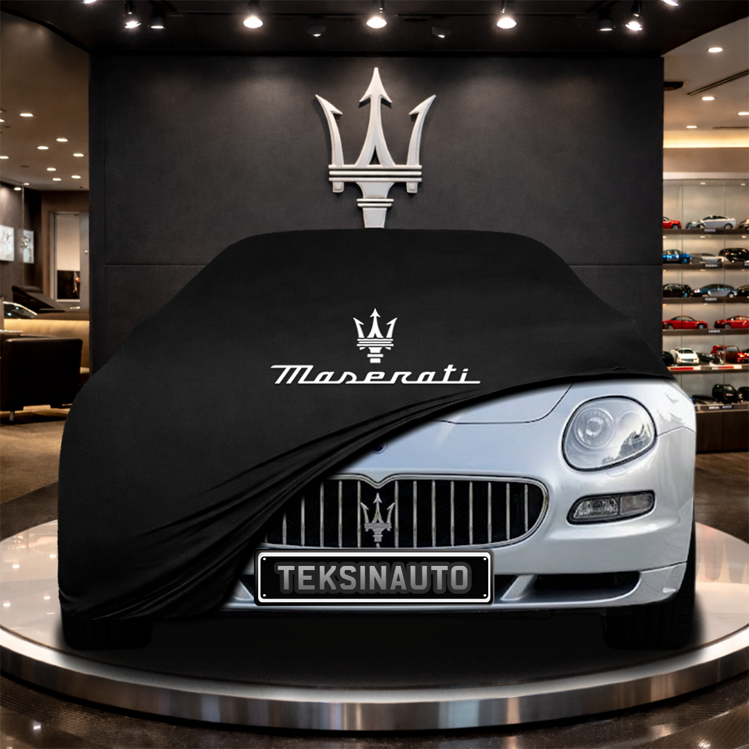 MASERATİ GRANSPORT (2004-2007) Custom Fit Indoor Car Cover Soft Stretch Black Gray Blue Red Dust Protection Garage Cover Laser Cut + Bag