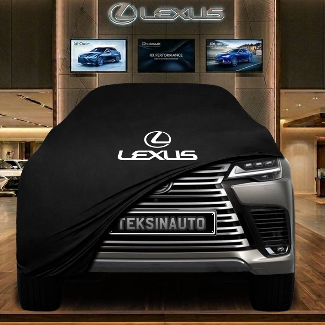 Lexus LX 4 (2021-) Custom Fit Indoor Car Cover Soft Stretch Black Gray Blue Red Dust Protection Garage Cover Laser Cut + Bag