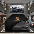 Porsche Panamera (G1-2-G2-2) Custom Fit Indoor Car Cover Soft Stretch Black Gray Blue Red Dust Protection Garage Cover Laser Cut + Bag