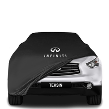 Infiniti QX70 (2013-) Indoor Car Cover Custom Fit, Black, Gray, Blue, Red Color