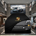 PORSCHE 901 Custom Fit Indoor Car Cover Soft Stretch Black Gray Blue Red Dust Protection Garage Cover Laser Cut + Bag