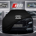 AUDİ Q8 4M Custom Fit Indoor Car Cover Soft Stretch Black Gray Blue Red Dust Protection Garage Cover Laser Cut + Bag