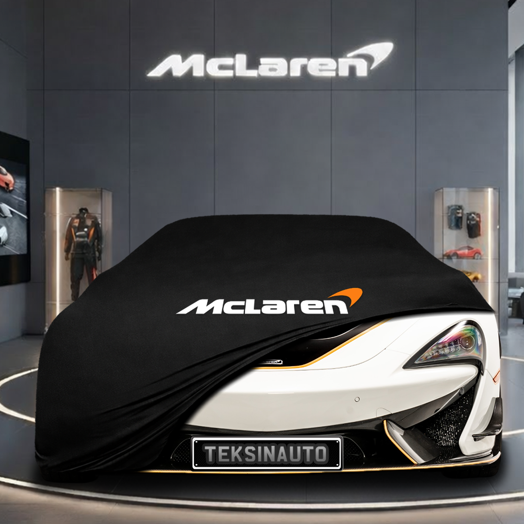 McLaren 620R (2019-) Custom Fit Indoor Car Cover Soft Stretch Black Gray Blue Red Dust Protection Garage Cover Laser Cut + Bag