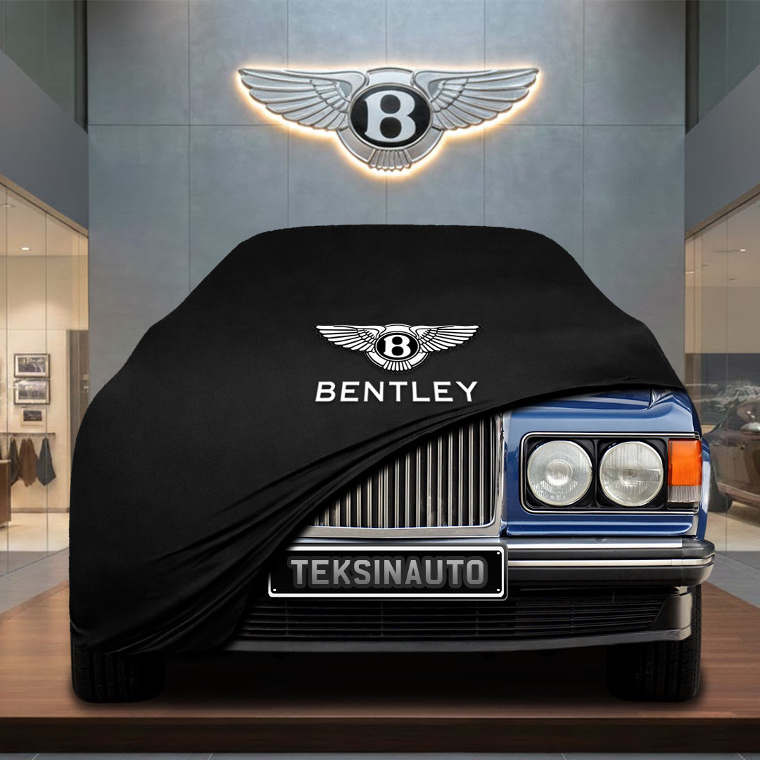 BENTLEY MULSANNE 1981-1987 Custom Fit Indoor Car Cover Soft Stretch Black Gray Blue Red Dust Protection Garage Cover Laser Cut + Bag
