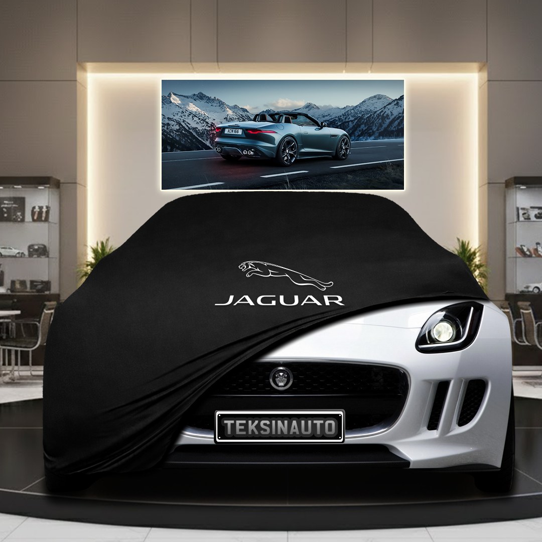 Jaguar C-X16 Custom Fit Indoor Car Cover Soft Stretch Black Gray Blue Red Dust Protection Garage Cover Laser Cut + Bag