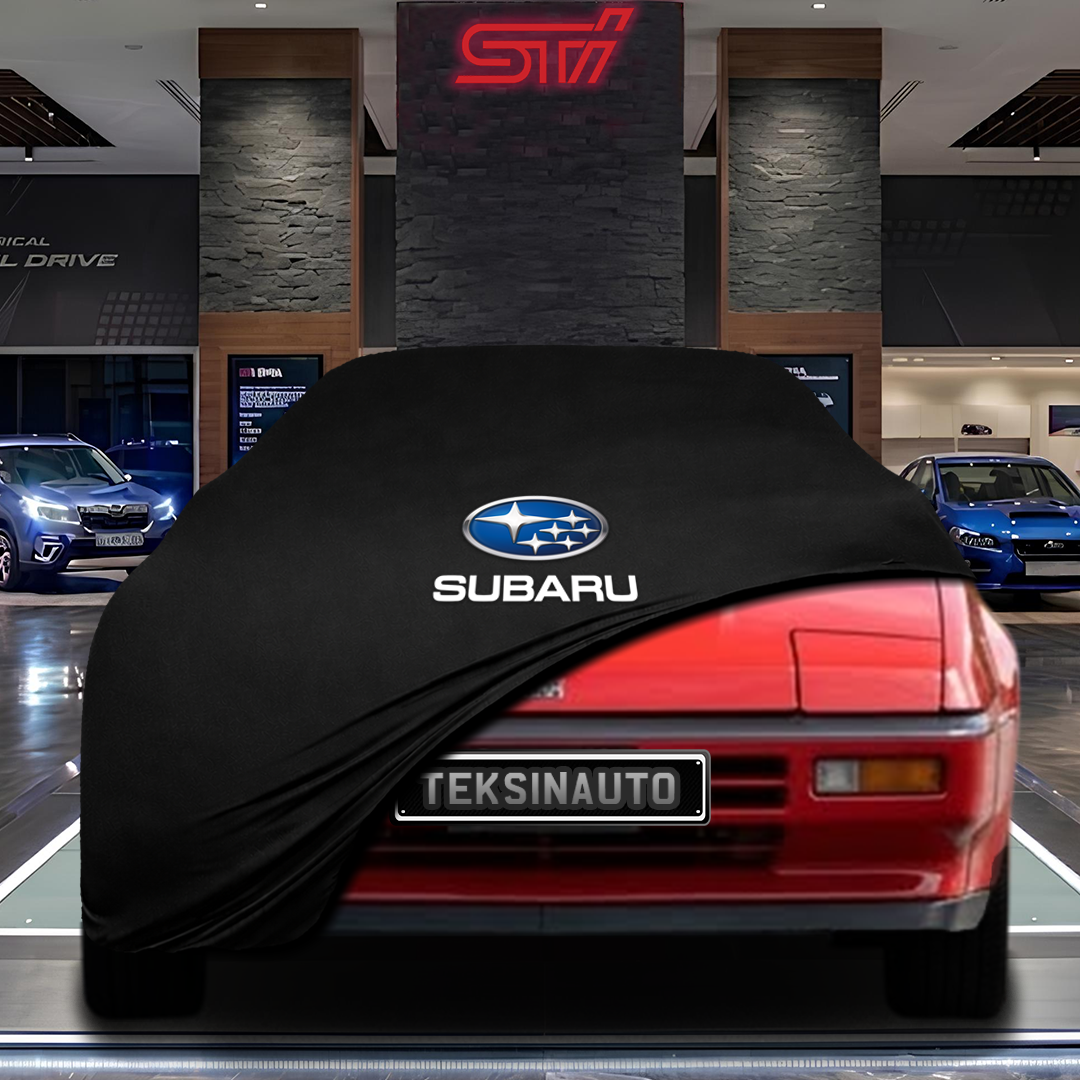 Subaru XT (1986-1992) Custom Fit Indoor Car Cover Soft Stretch Black Gray Blue Red Dust Protection Garage Cover Laser Cut + Bag