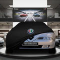 Alfa Romeo 166 (1998-2007) Custom Fit Indoor Car Cover Soft Stretch Black Gray Blue Red Dust Protection Garage Cover Laser Cut + Bag