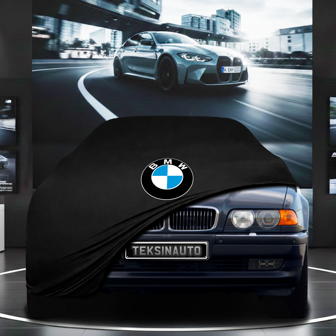 BMW 7 E38 SHORT (1994-2001) Custom Fit Indoor Car Cover Soft Stretch Black Gray Blue Red Dust Protection Garage Cover Laser Cut + Bag