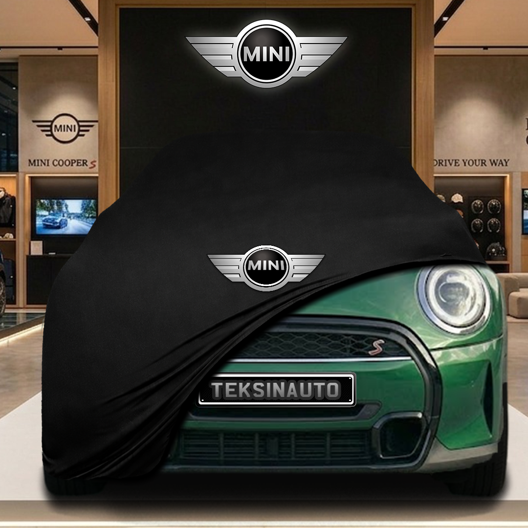 MİNİ COOPER HATCH F55 2021-2024 Custom Fit Indoor Car Cover Soft Stretch Black Gray Blue Red Dust Protection Garage Cover Laser Cut + Bag